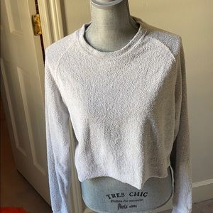 Cropped sweatshirt